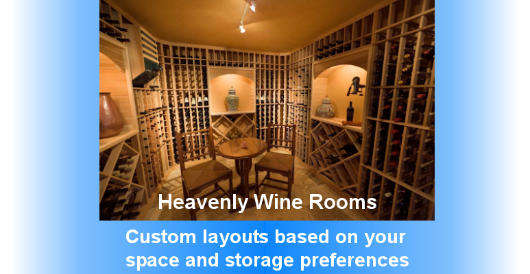 Heavenly Wine Rooms, Wine Racking, Wine Coolers and Wine Furniture
