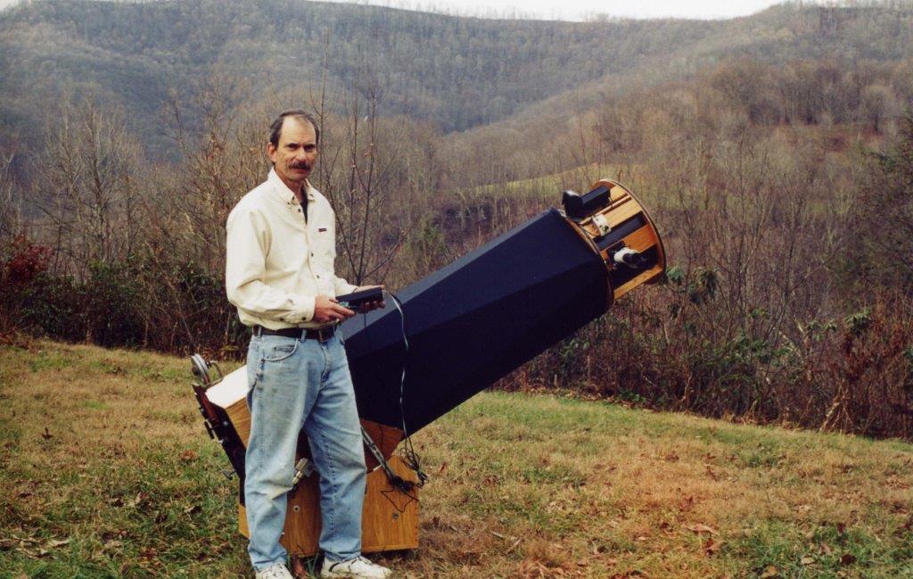 Dave with 15 inch Dob